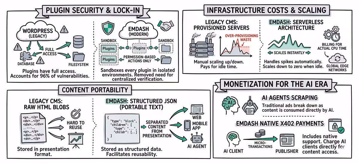 EmDash-Alternative-to-Words